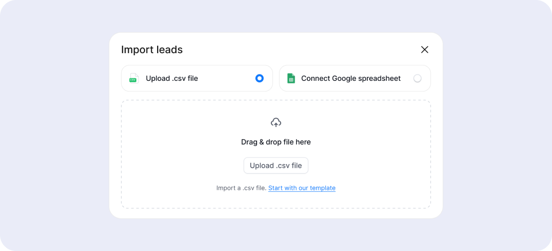 Unlimited upload with Emailchaser